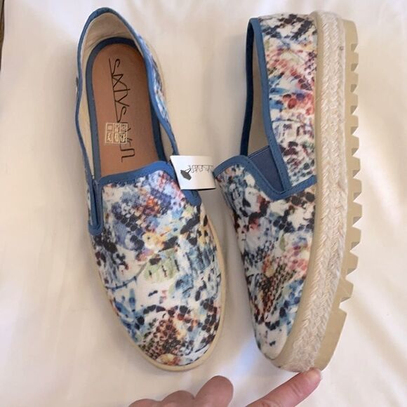 SIXTYSEVEN MULTI COLOR ESPADRILLES.   NEW - Picture 3 of 8